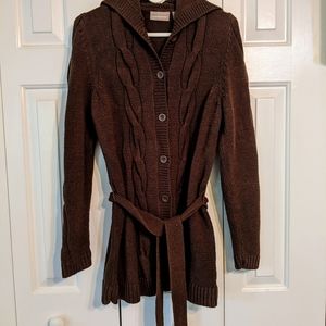 Croft & Barrow cardigan sweater with tie waist